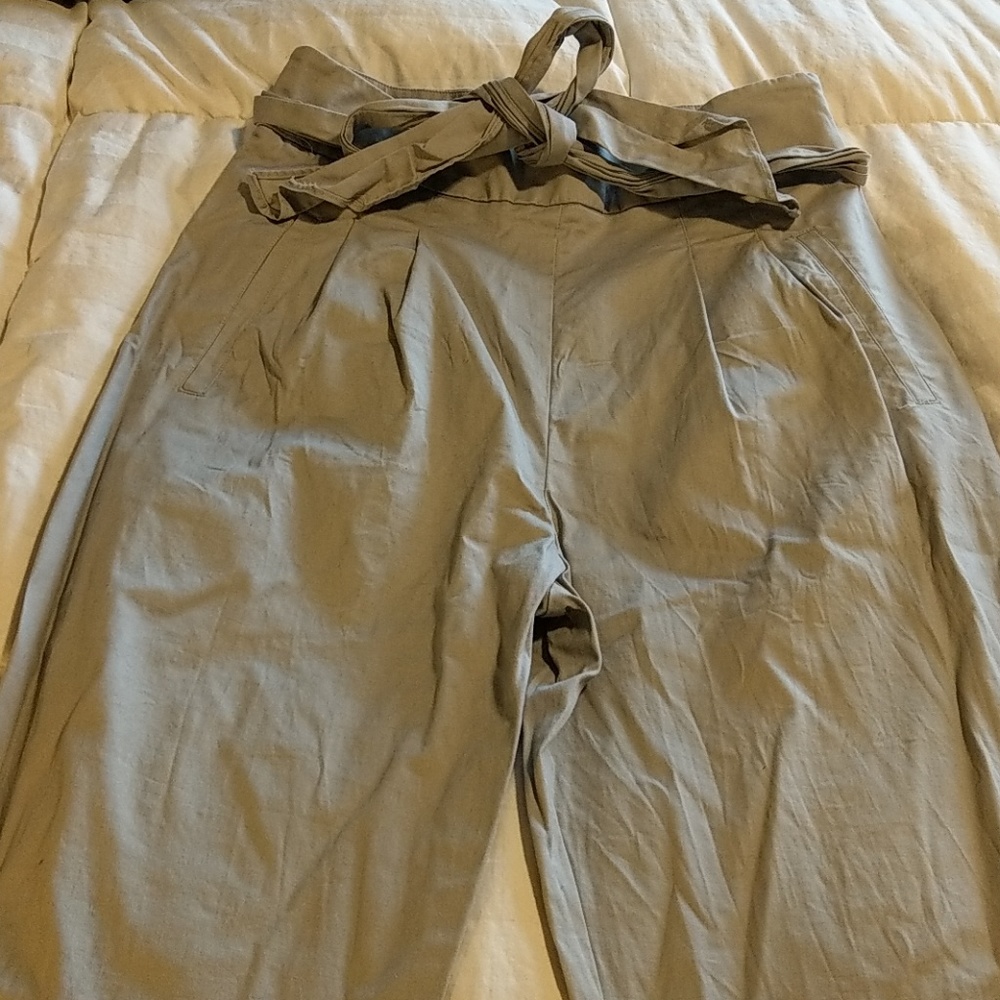 Anthropologie, gray pants